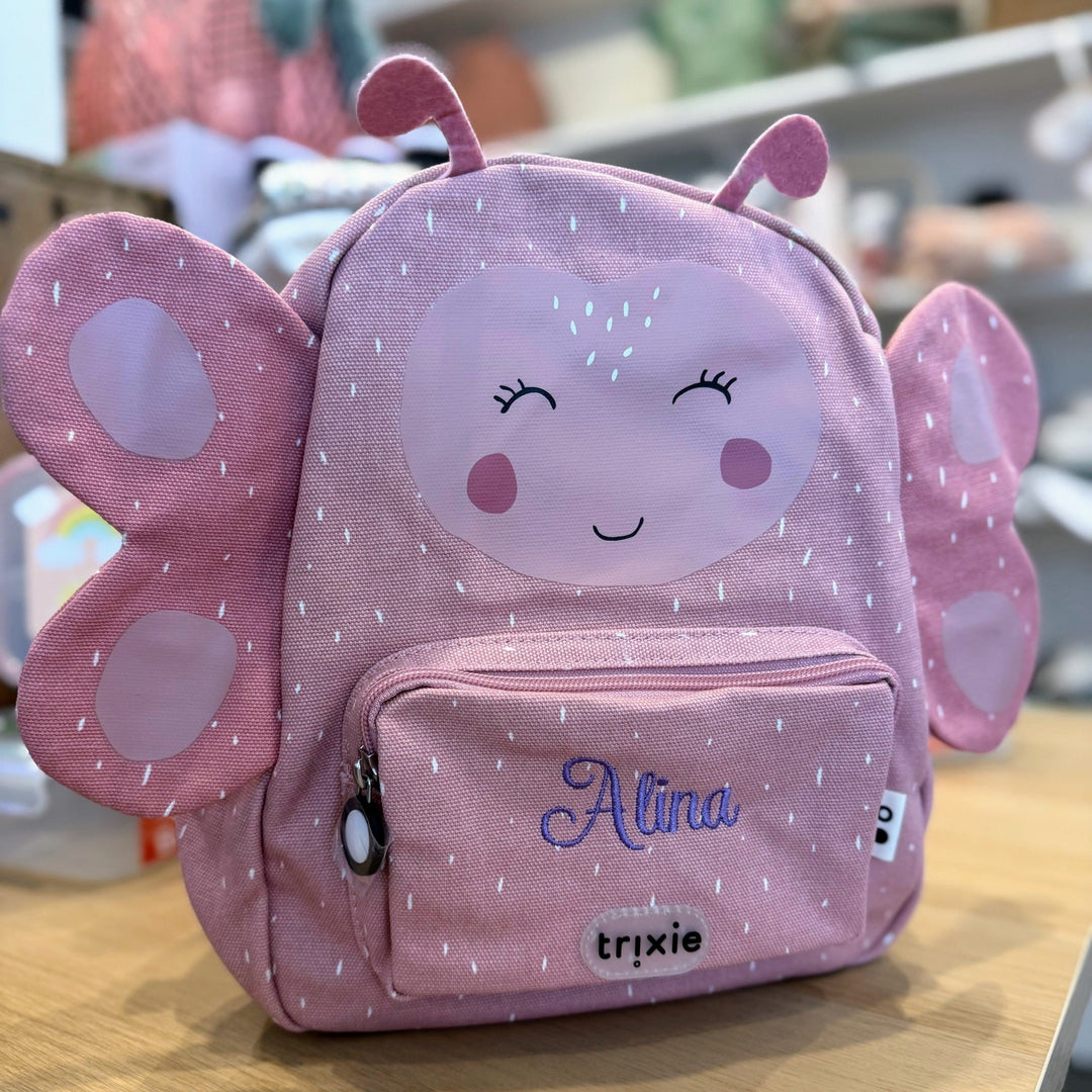 Trixie Rugzak met Naam - Rugtas Kleuter - Borduren Trixie