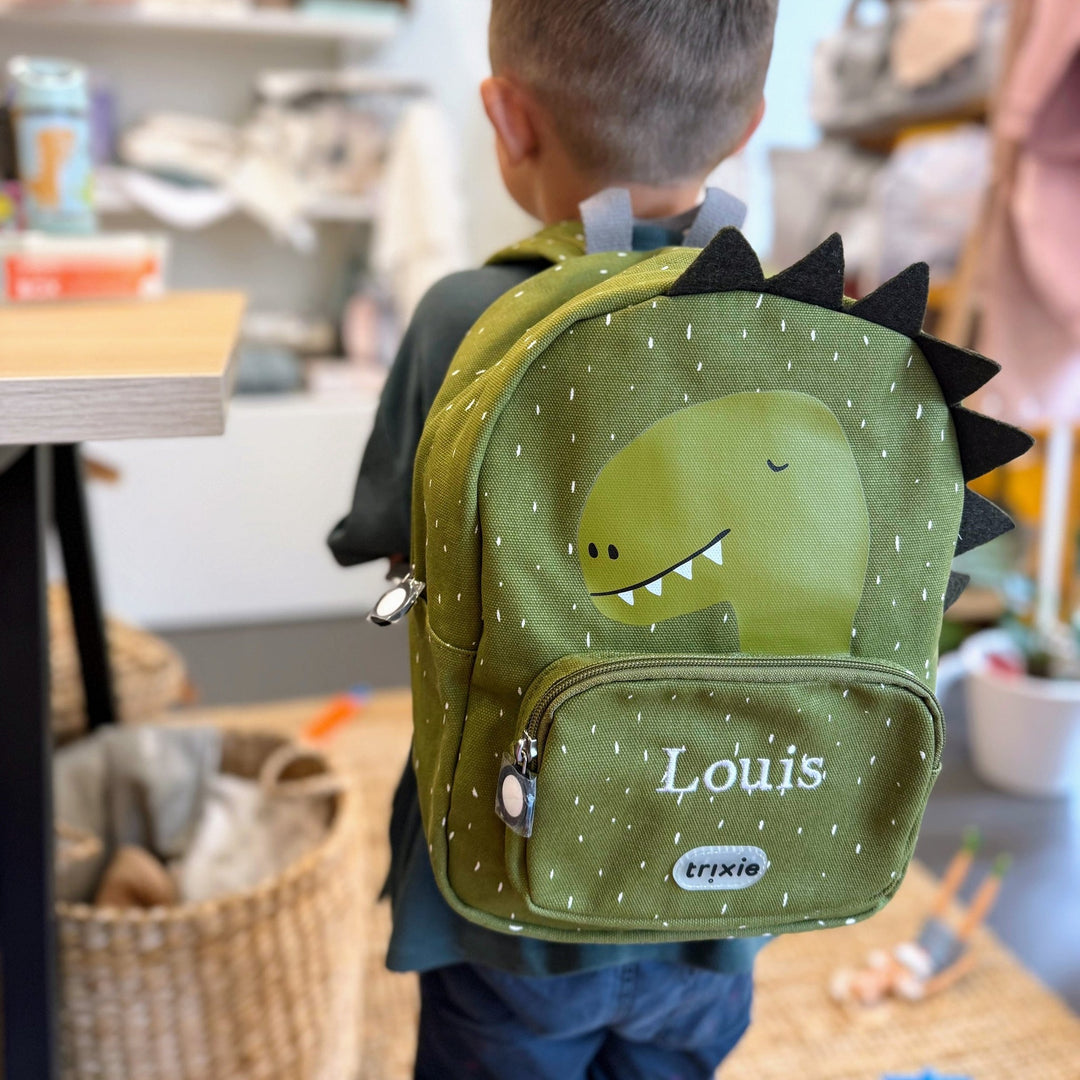 Trixie Rugzak met Naam - Rugtas Kleuter - Borduren Trixie
