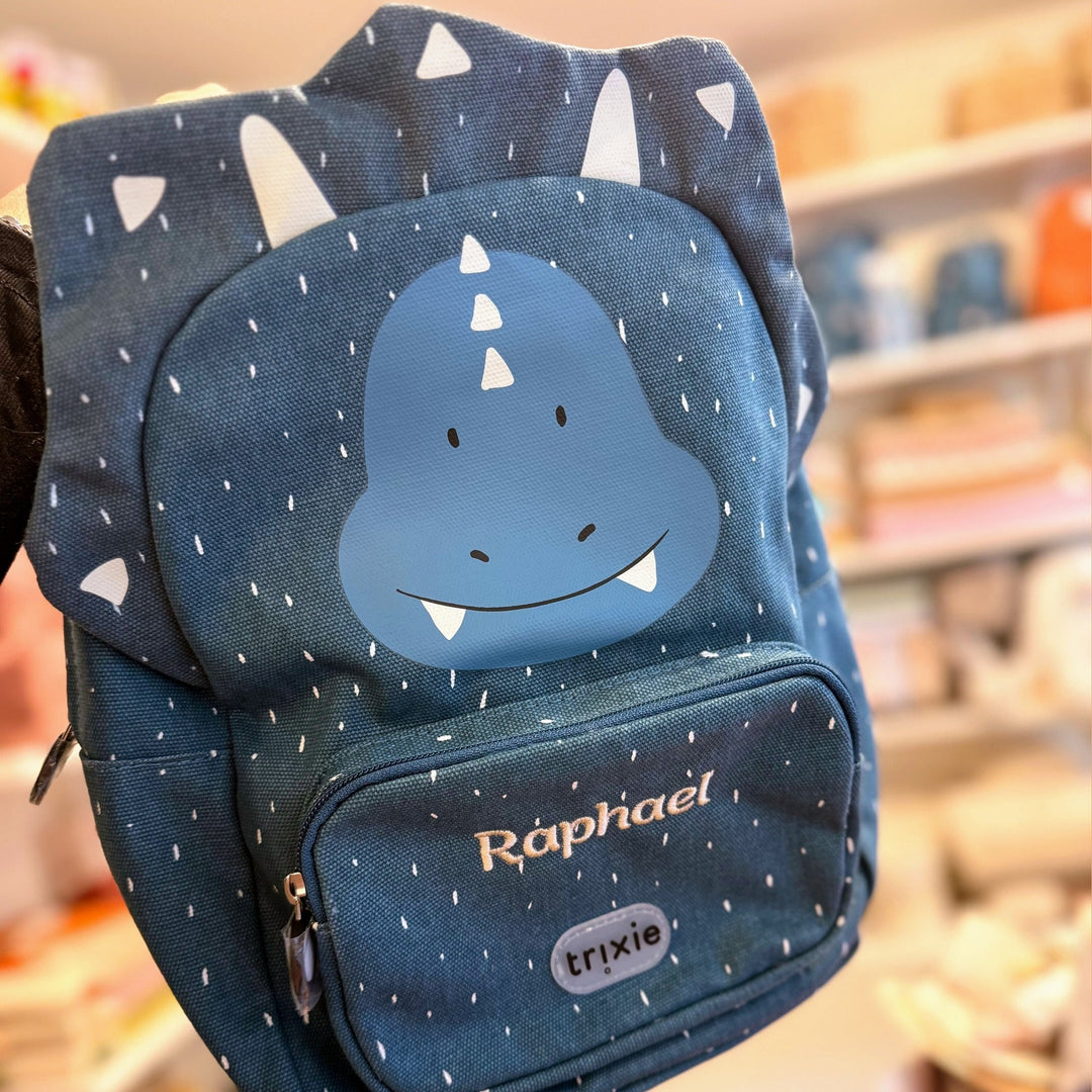 Trixie Rugzak met Naam - Rugtas Kleuter - Borduren Trixie