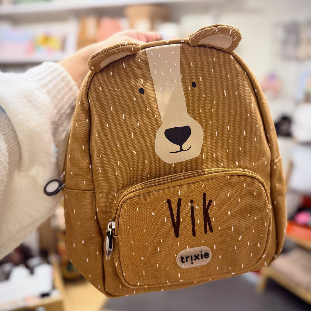 Trixie Rugzak met Naam - Rugtas Kleuter - Borduren Trixie