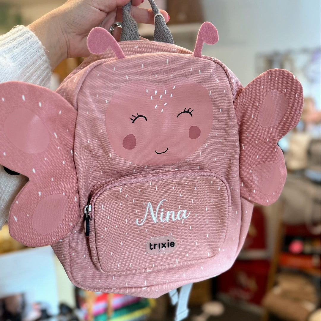 Trixie Rugzak met Naam - Rugtas Kleuter - Borduren Trixie