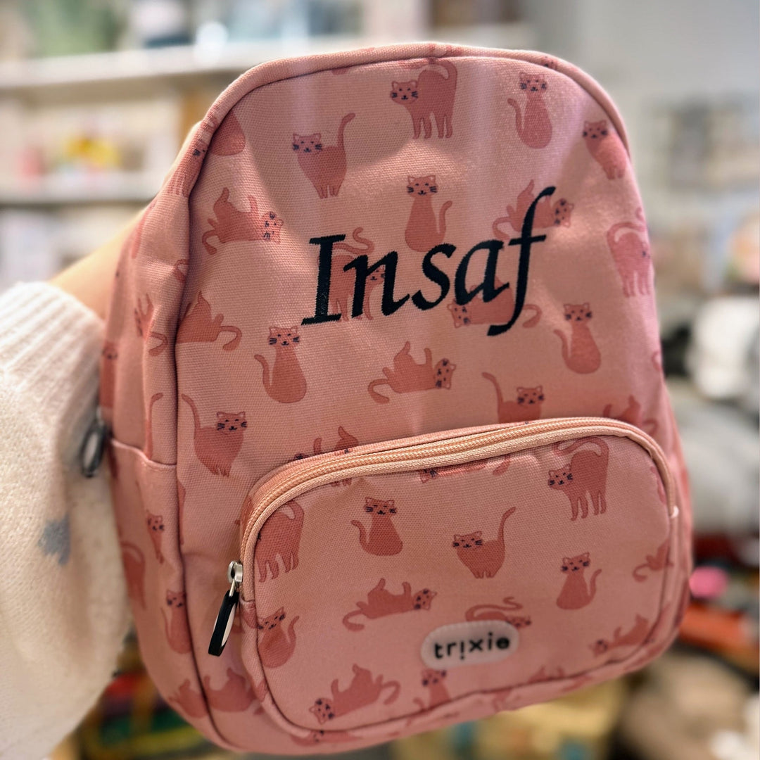 Trixie Rugzak Print met Naam - Borduren Trixie