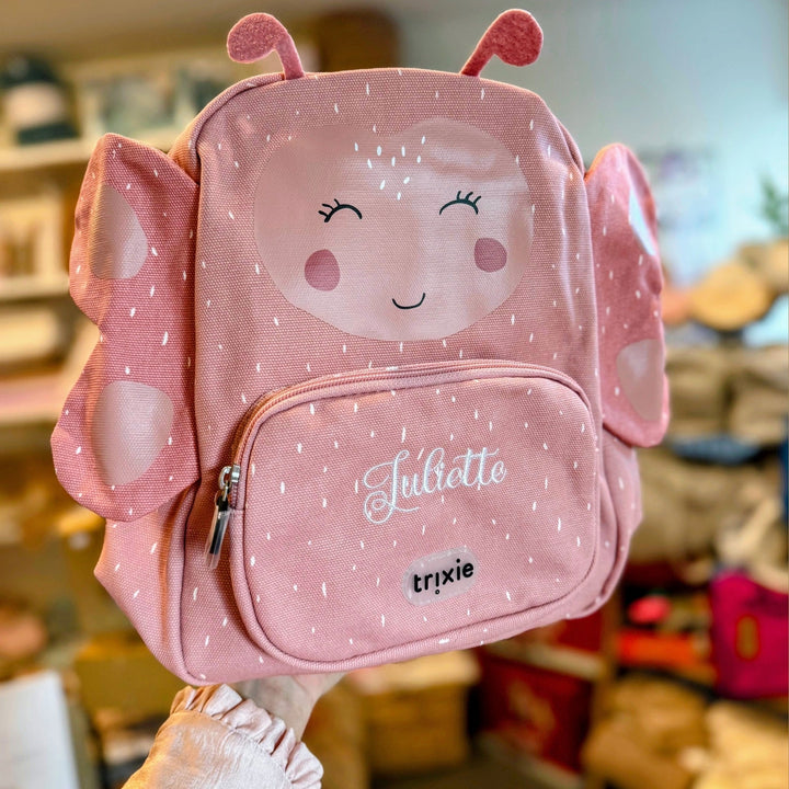 Trixie Rugzak met Naam - Rugtas Kleuter - Borduren Trixie