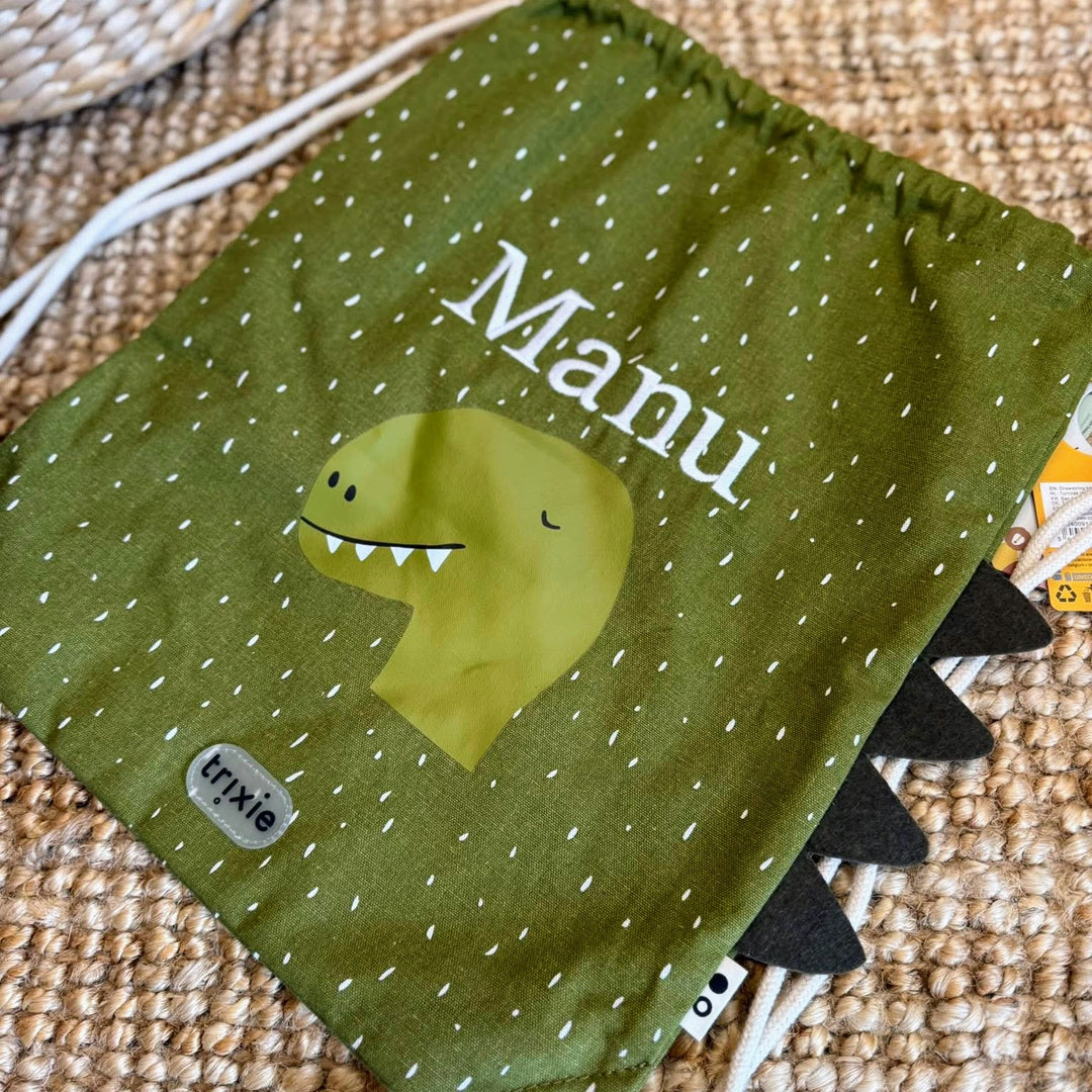 Trixie Turnzak met Naam - Borduren Trixie