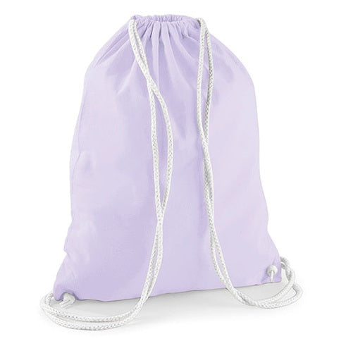 Sporttas in katoen met Naam - Turnzak - Borduren Caro B Make It Yours