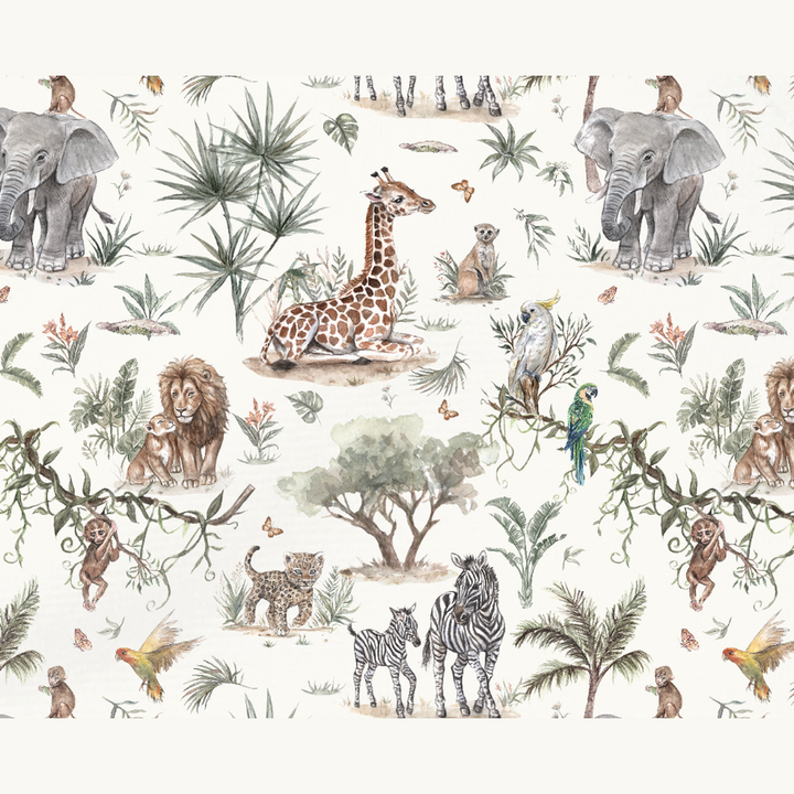 Handgemaakt Babydeken Safari – Exclusieve Stoffen & met Naam Caro B Handmade