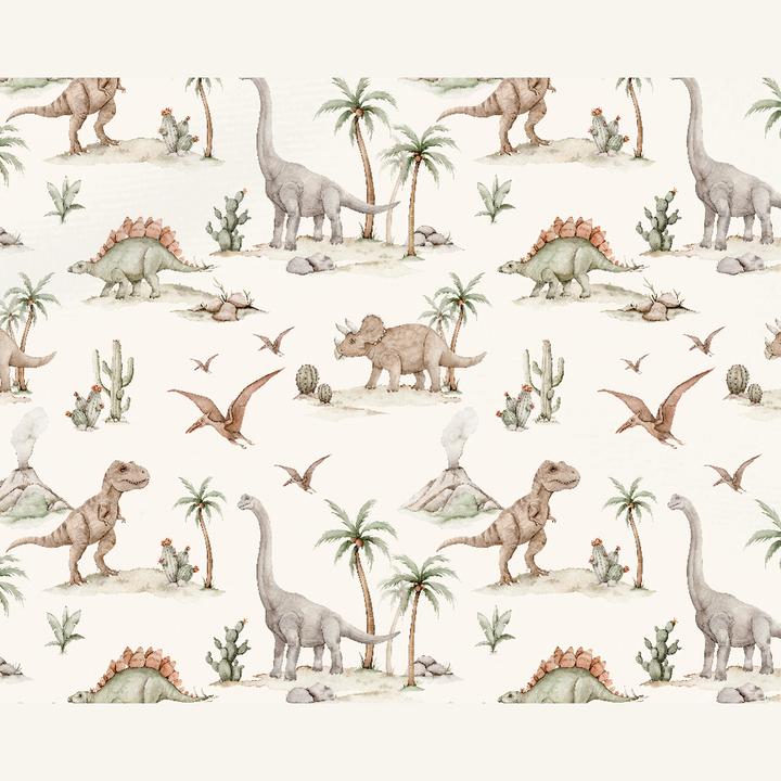 Handgemaakt Babydeken Dino's – Exclusieve Stoffen & met Naam Caro B Handmade