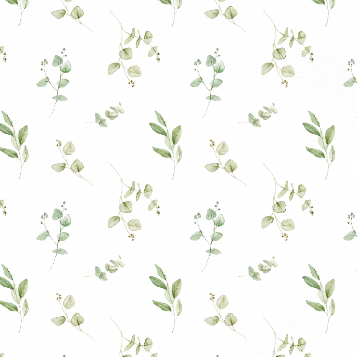 Handgemaakt Babydeken Bloemen of Blad – Exclusieve Stoffen & met Naam Caro B Handmade