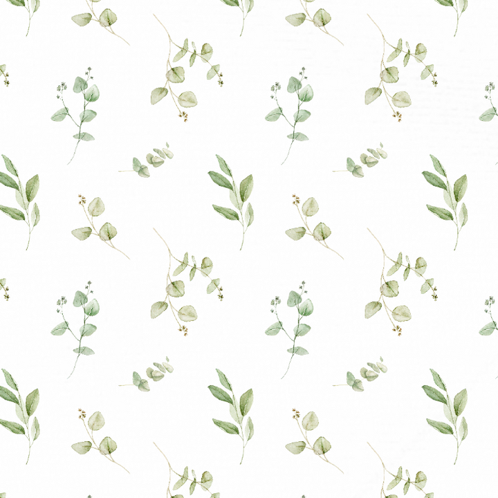 Handgemaakt Babydeken Bloemen of Blad – Exclusieve Stoffen & met Naam Caro B Handmade