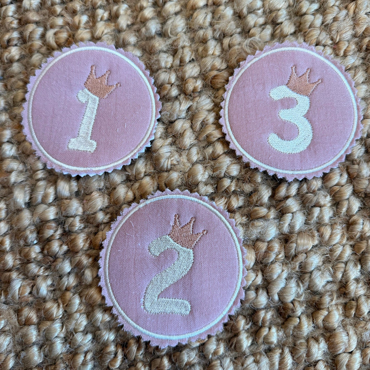 Verjaardagskroon met Naam - Borduren - Jollein Party Collection Jollein