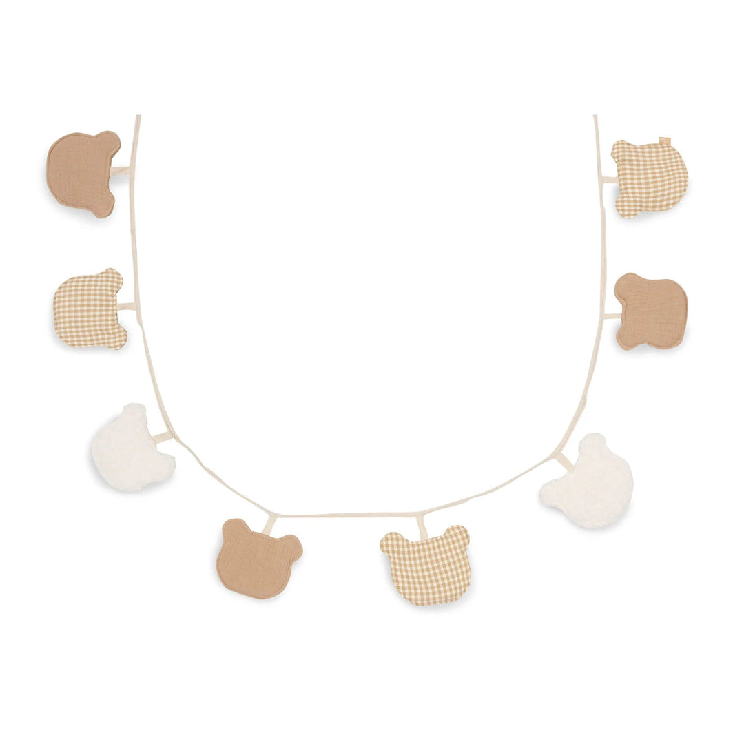 Vlaggenlijn met Naam - Teddy Bear - Jollein Jollein