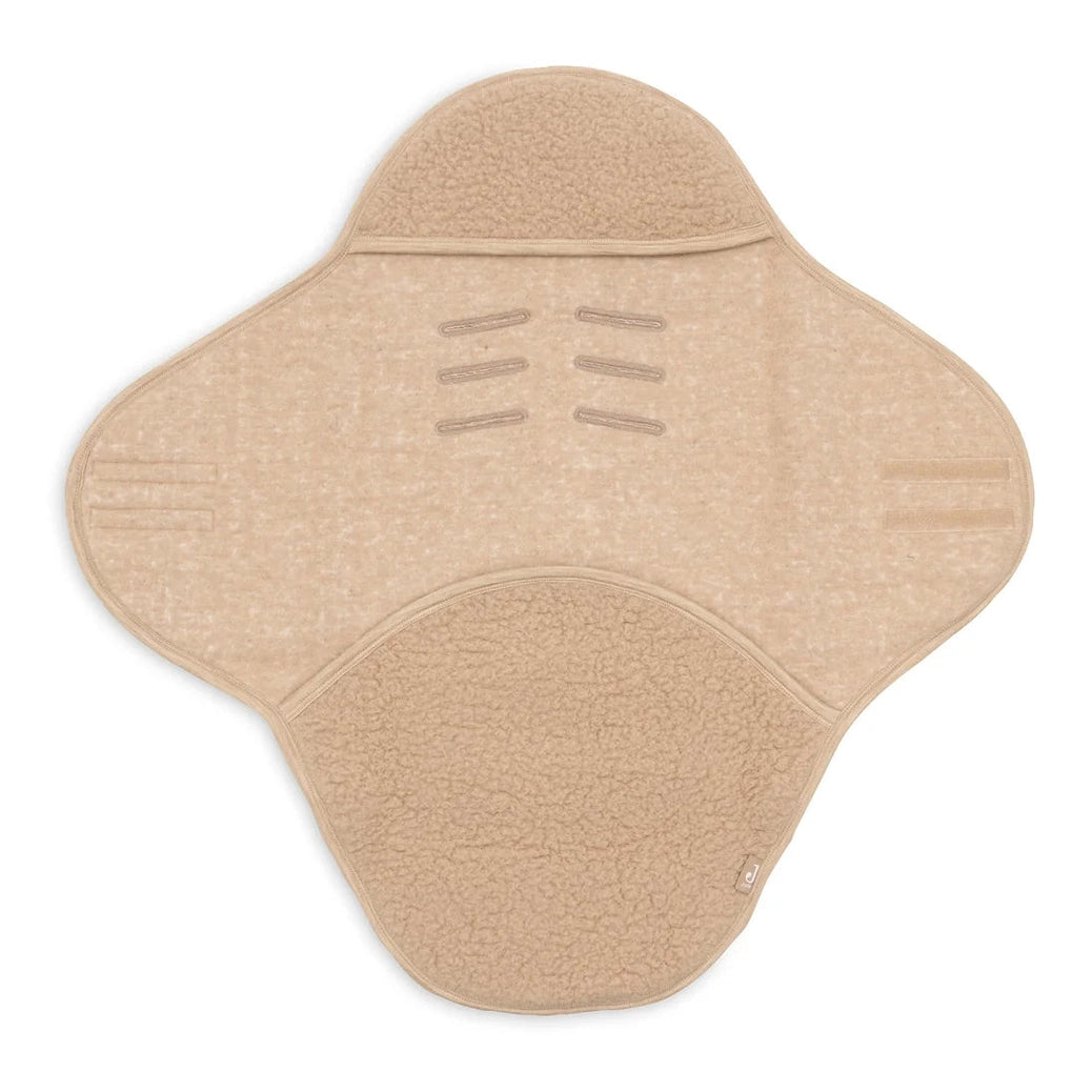 Wikkeldeken Sherpa - Merino Wol - Borduren met naam