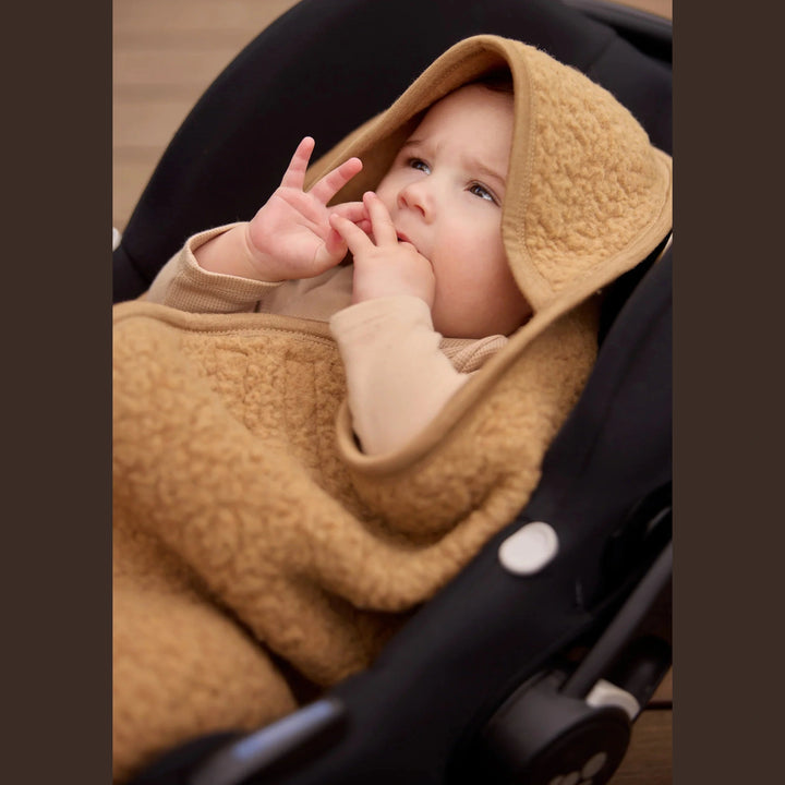 Wikkeldeken Sherpa - Merino Wol - Borduren met naam