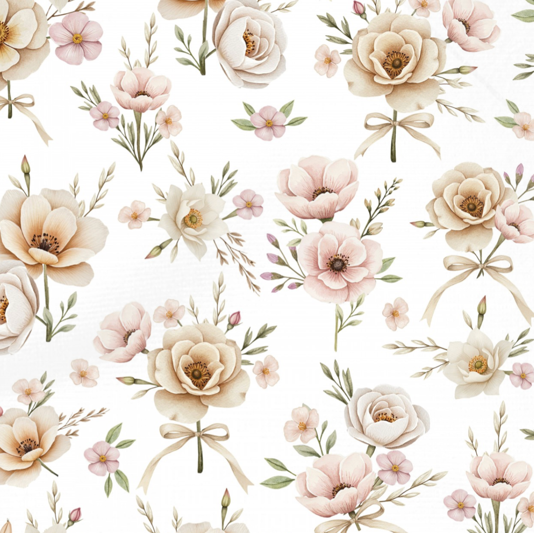 Handgemaakt Babydeken Bloemen – Exclusieve Stoffen & met Naam Caro B Handmade