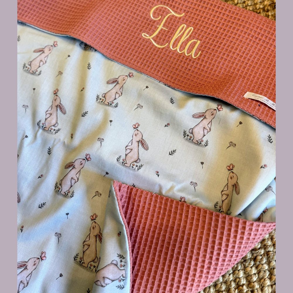 Handgemaakt Babydeken Boerderij – Exclusieve Stoffen & met Naam Caro B Handmade