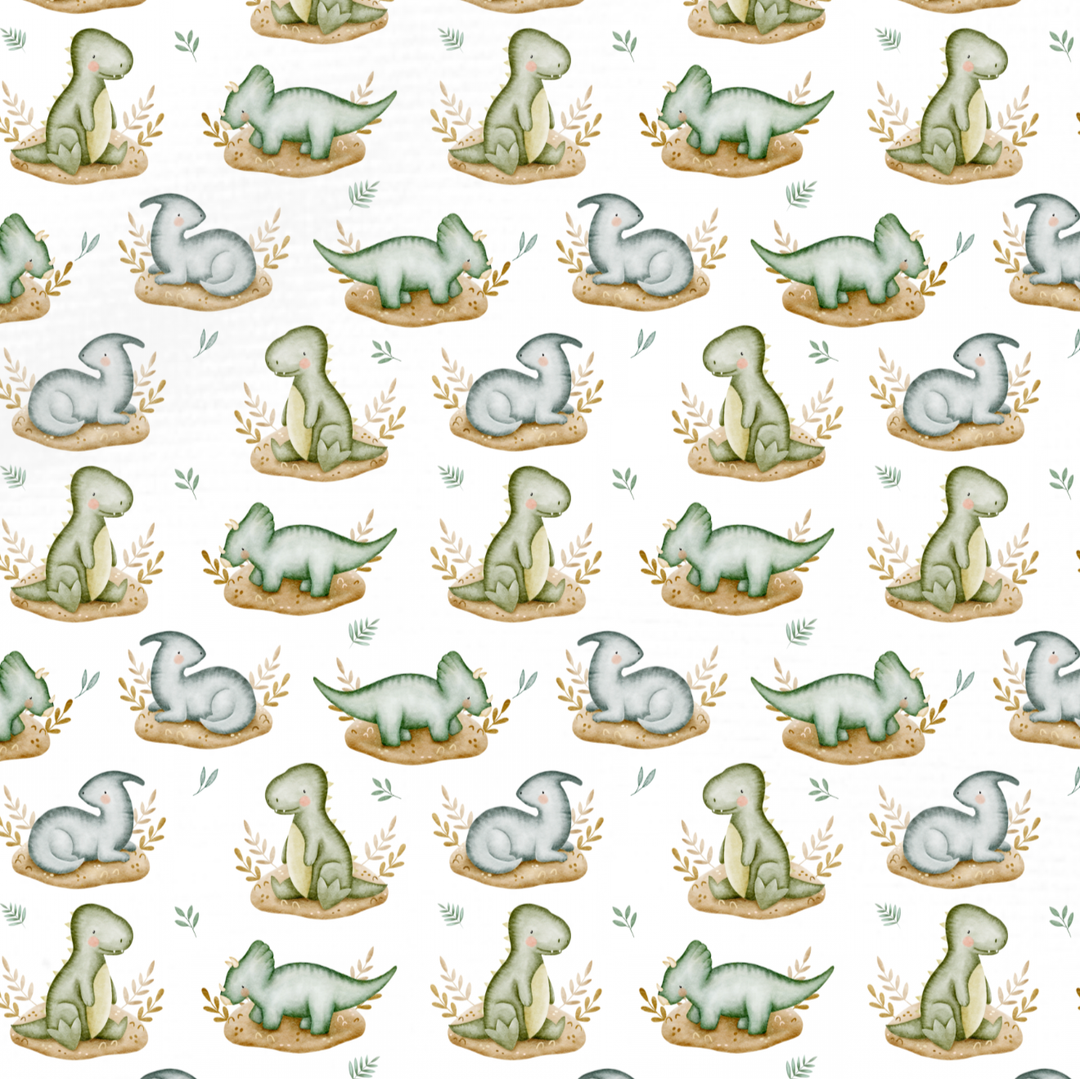 Handgemaakt Babydeken Dino's – Exclusieve Stoffen & met Naam Caro B Handmade