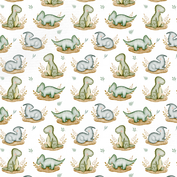 Handgemaakt Babydeken Dino's – Exclusieve Stoffen & met Naam Caro B Handmade