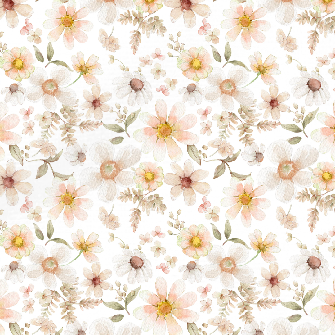 Handgemaakt Babydeken Bloemen – Exclusieve Stoffen & met Naam Caro B Handmade