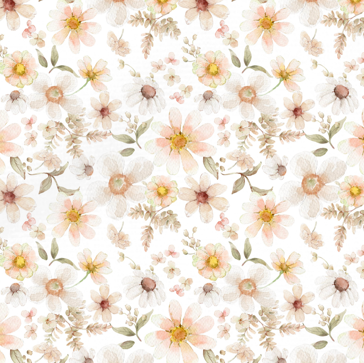 Handgemaakt Babydeken Bloemen – Exclusieve Stoffen & met Naam Caro B Handmade