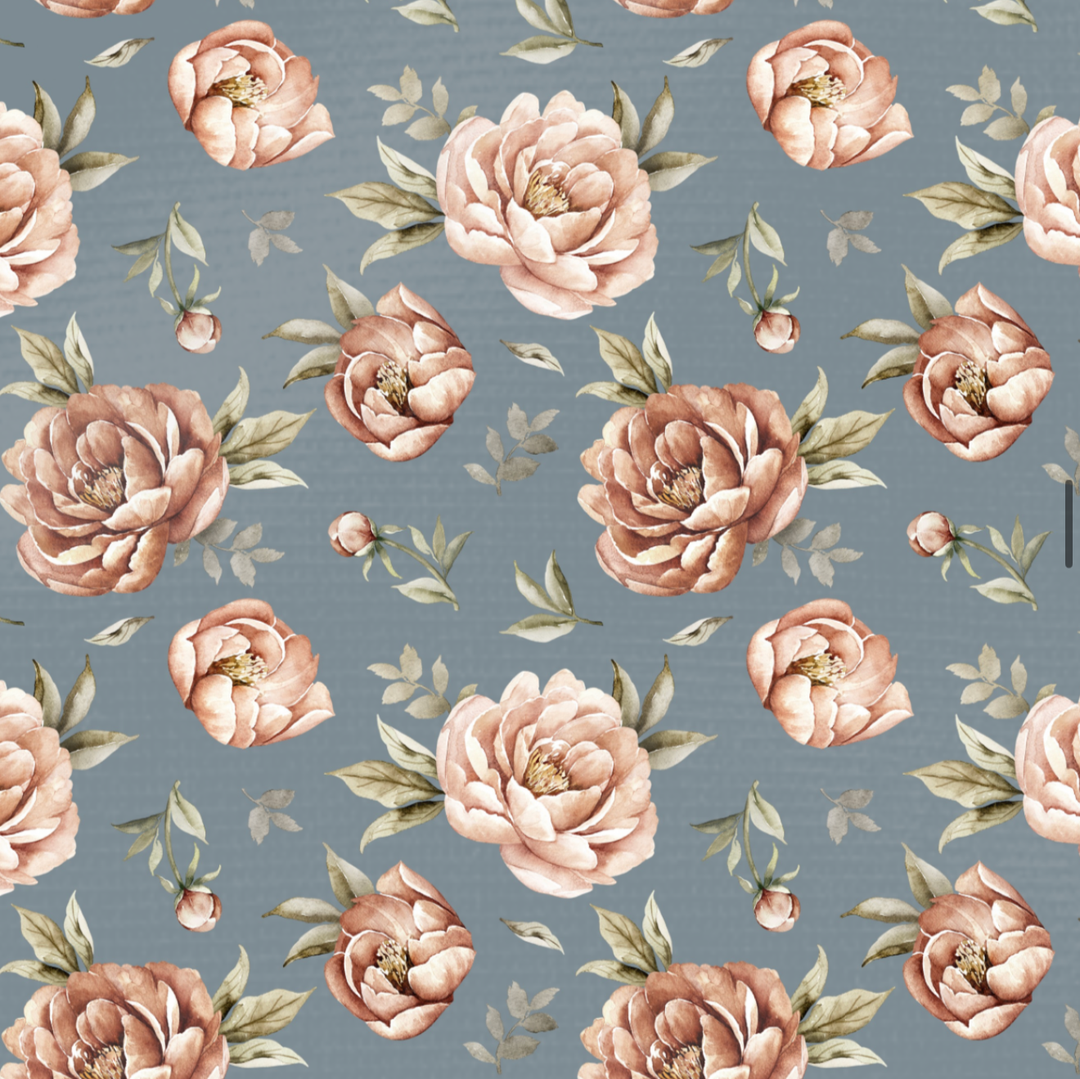 Handgemaakt Babydeken Bloemen – Exclusieve Stoffen & met Naam Caro B Handmade