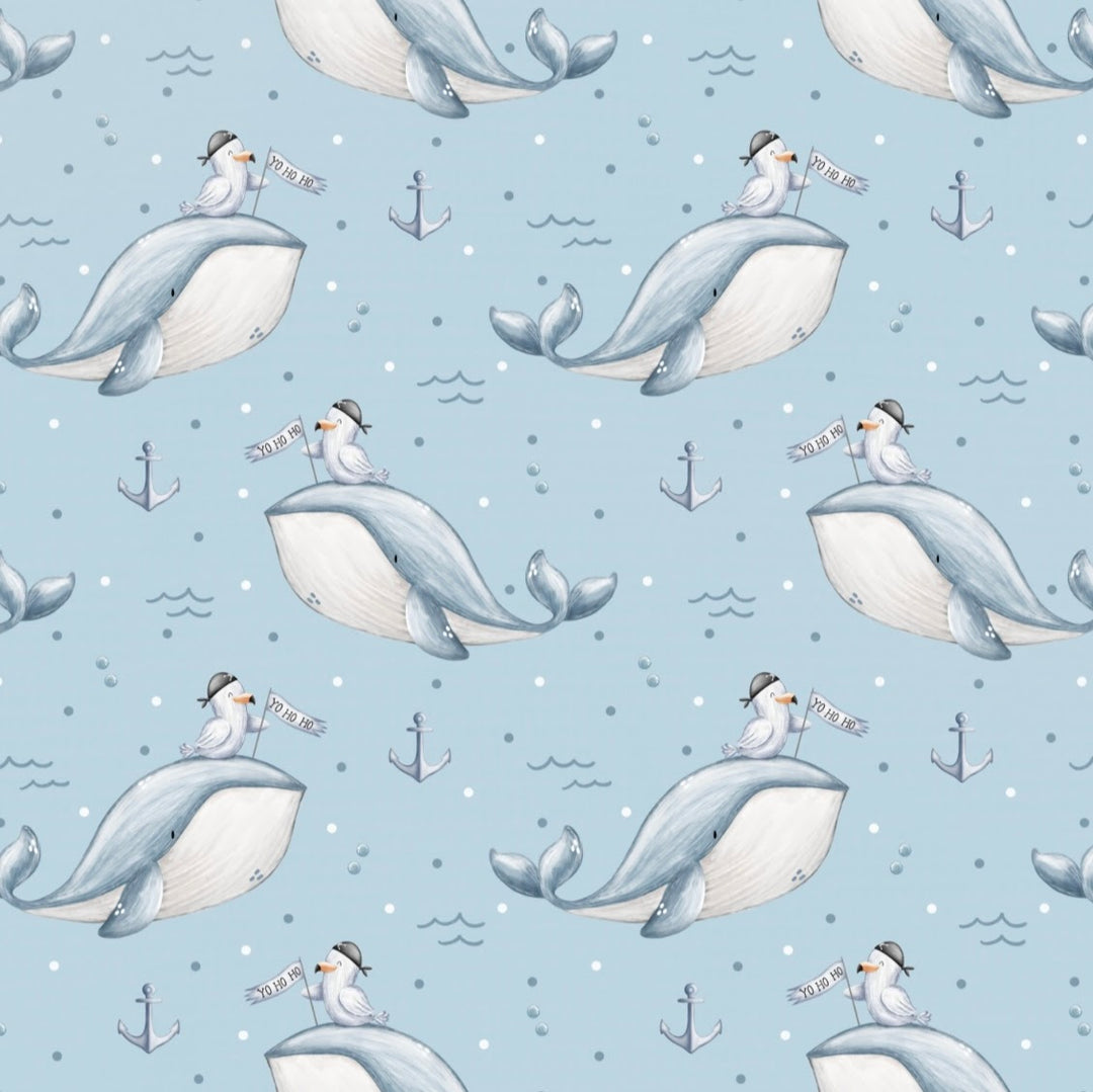 Handgemaakt Babydeken Waterdieren – Exclusieve Stoffen & met Naam Caro B Handmade