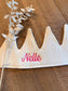 slingers - vlaggenlijn - geboorte - Jollein - Caro B Handmade - winkel en webshop - Peizegem - Merchtem - Buggenhout - borduurstudio - geborduurd met naam - borduren - cadeau's - kraamcadeau - verjaardagskroon - kroon - herbruikbaar