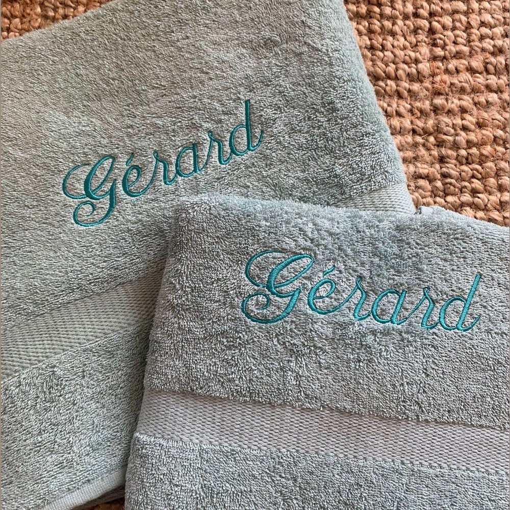 Handdoek Geborduurd met naam - Caro B Handmade - Caro B Handmade