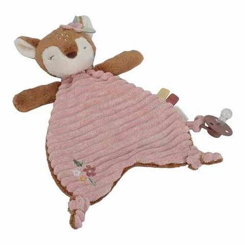knuffeldoekje-hertje-fairy-garden met naam - borduren