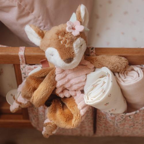 knuffeldoekje-hertje-fairy-garden met naam - borduren