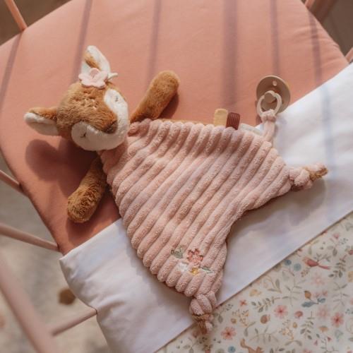 knuffeldoekje-hertje-fairy-garden met naam - borduren