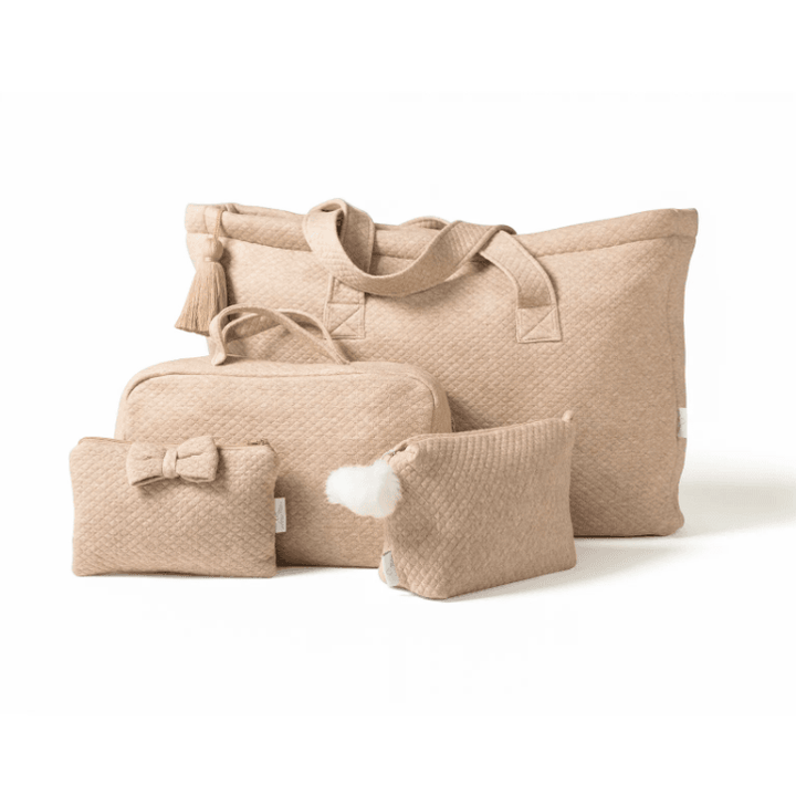 Weekendtas in Losange Collectie - Geborduurd met Naam - Caro B Handmade