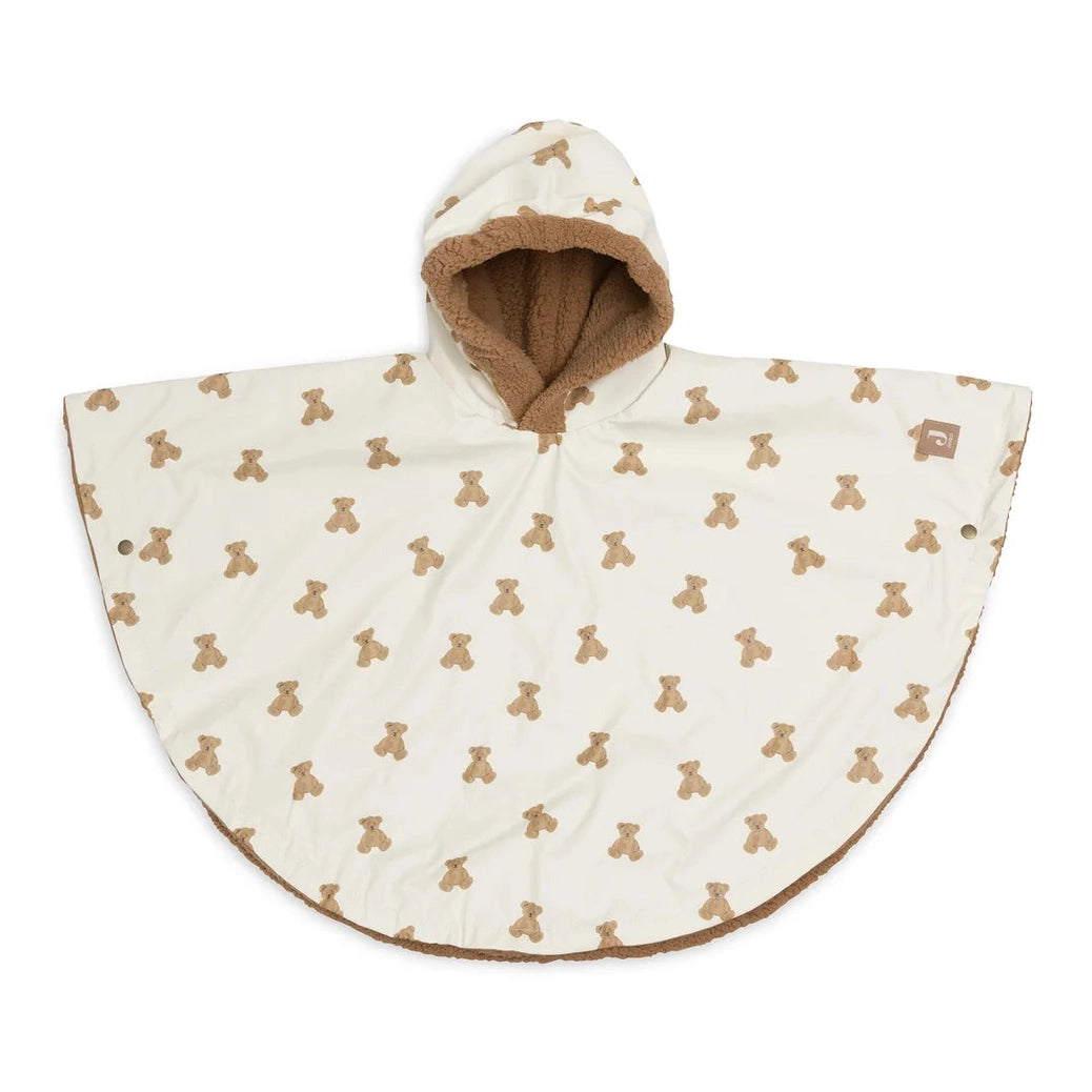 Cosy Poncho - Teddy Fleece met naam - Borduren