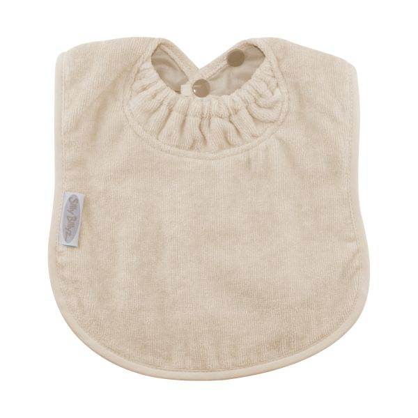 Silly Billyz Towel Bibs - Slab - Large - White Sand - Caro B Handmade
