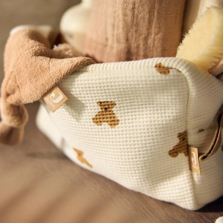 Toilettas Teddy Bear met Naam - Jollein Jollein