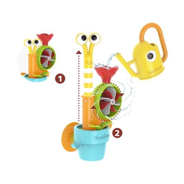 Yookidoo Badspeelgoed – Pop‑Up Water Snail-CaroBHandmade
