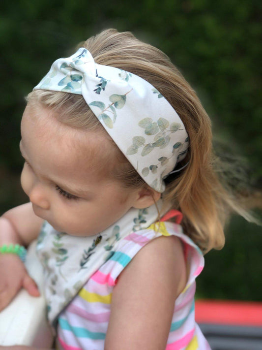 Haarband twist Caro B Handmade Merchtem babywinkel babywebshop Merchtem borduren
